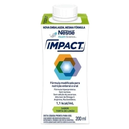 Nutrição Enteral E Oral Impact Torta De Limão 200Ml