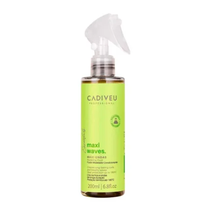 Fluido Modelador Cabelo Ondulado Cadiveu Professional Maxi Waves 200ml